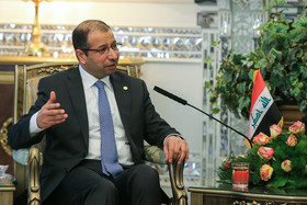 رییس مجلس عراق وارد تهران شد