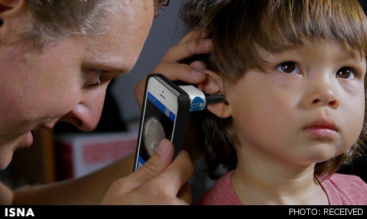 معاینه گوش کودکان در خانه با گوشی هوشمند