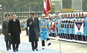 اردوغان امروز با امیر قطر دیدار می‌کند