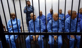 تظاهرات لیبی در اعتراض به حکم اعدام مسئولان نظام سابق