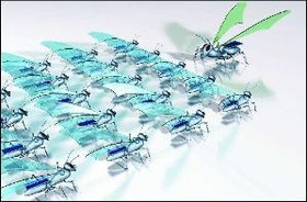 ساخت حشرات رباتیک برای جاسوسی در عملیات