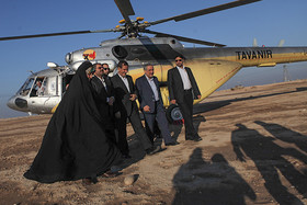 معاون اول رئیس‌جمهور از طرح ۵۵۰ هزار هکتاری خوزستان بازدید کرد
