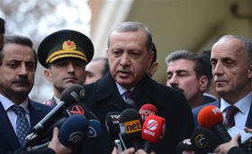اردوغان: داعش نماینده هیچ مسلمانی نیست