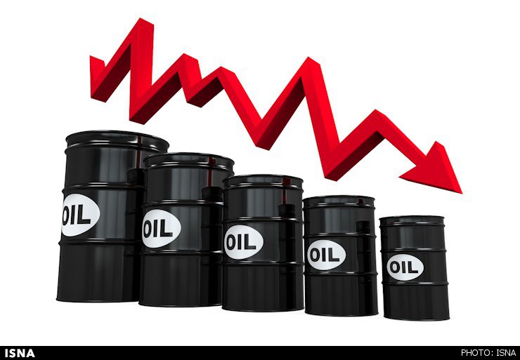 بهای نفت بیش از 1 دلار کاهش یافت