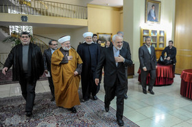 دیدار علمای مسلمان لبنان با وزیر امور خارجه ایران