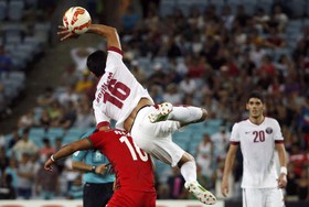 مقدماتی جام جهانی 2018 روسیه/ رکوردشکنی قطر و پیروزی 10 بر صفر امارات