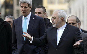 کری و ظریف بدون توجه به نتانیاهو دیدار کردند
