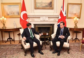 مقابله با داعش محور رایزنی نخست وزیران انگلیس و ترکیه در لندن