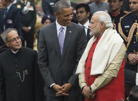 پایان سفر اوباما به هندوستان