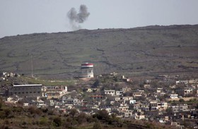 رژیم صهیونیستی اهدافی را در جولان سوریه هدف قرار داد