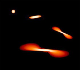 مشاهده سرفه ابرسیاهچاله در پی خوردن نودل ستاره‌ای