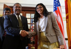 "آمریکا دوست دولت جدید سریلانکا می‌شود"