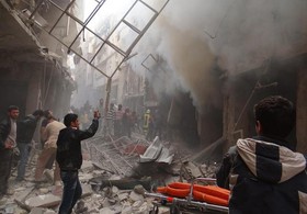 8 زخمی در حمله راکتی تروریست‌های "جیش الاسلام" به دمشق