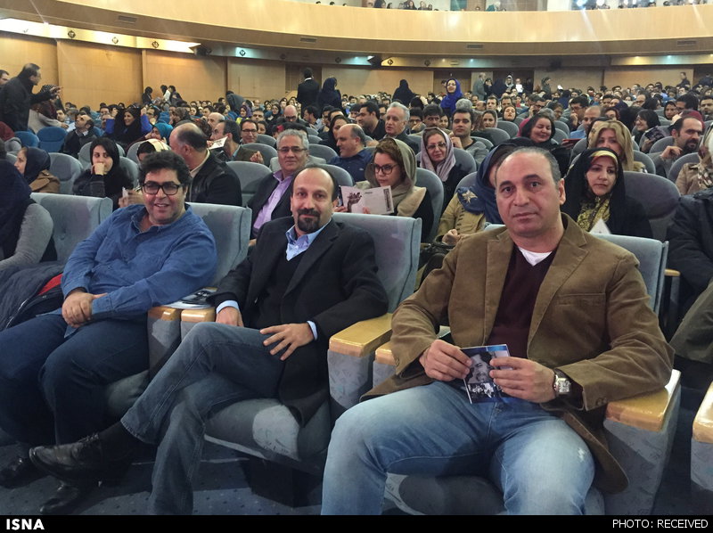 حضور اصغر فرهادی در کنسرت همایون شجریان