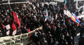 تظاهرات در مونیخ در اعتراض به ناتو