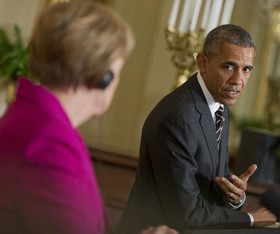 اوباما: اول دیپلماسی بعد بررسی ارسال سلاح برای اوکراین