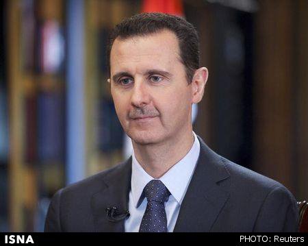 اسد: بقای من به دلیل حمایت مردم است/ راه‌حل در سوریه سیاسی است