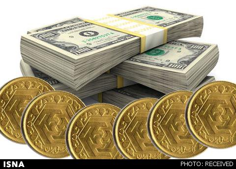 ثبات نرخ دلار و افزایش قیمت سکه