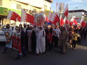 دومین جلسه محاکمه دبیر کل الوفاق بحرین در میان موج اعتراضات مردمی