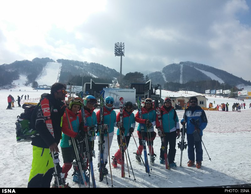 پیگیری تمرینات ملی‌پوشان اسکی ایران در کره‌جنوبی