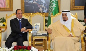 مذاکرات سیسی و پادشاه عربستان پشت درهای بسته