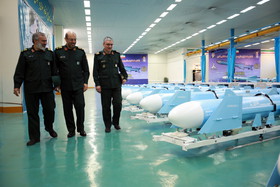 خط تولید انبوه موشک کروز دریایی «قدیر» افتتاح شد