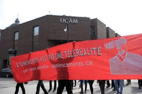 دستگیری 22 تن در جریان اعتراضات دانشجویی در استان کبک کانادا