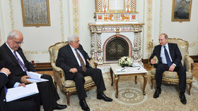 عباس با پوتین و مدودف دیدار کرد