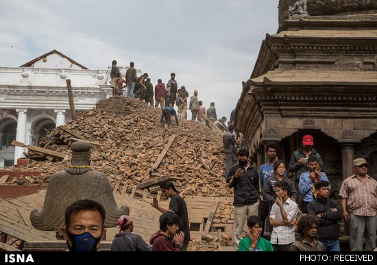 تخریب میراث باستانی در زلزله مهیب نپال