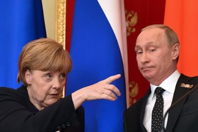 پوتین از تجاوز عربستان به یمن انتقاد کرد / مرکل: آلمان علیه روسیه نیست