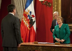 کابینه جدید در شیلی معرفی شد
