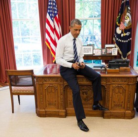 اوباما با 100 قانون‌گذار دیدار کرد و 30 تماس تلفنی در تعطیلاتش زد