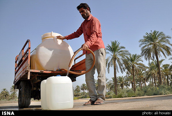 کمبود آب در شهرهای شمال شرق خوزستان
