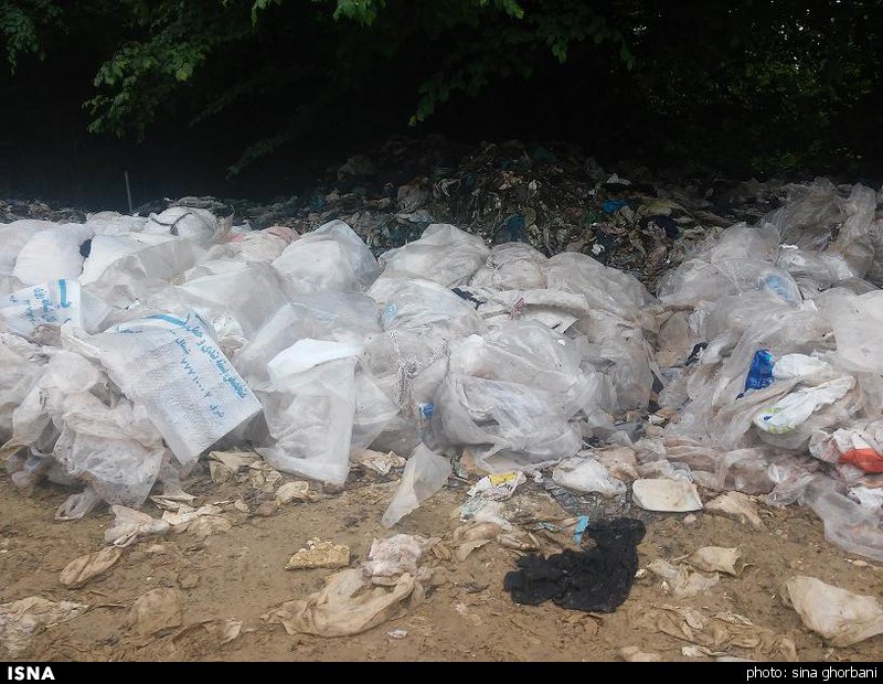 پاکسازی سد الغدیر ساوه از زباله‌ها