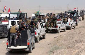 نیروهای مردمی عراق به کمک سوریه در جنگ علیه داعش می‌روند