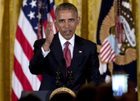 گزارش آسوشیتدبرس از تلاش سخت اوباما برای جلب حمایت دموکرات‌ها از توافق هسته‌ای