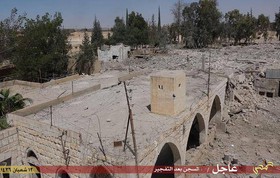 داعش زندان پالمیرا سوریه را منفجر کرد