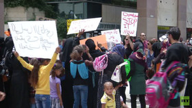 تظاهرات ساکنان نقب در اعتراض به یهودی‌سازی منطقه