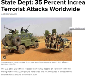 وزارت خارجه آمریکا: 16 هزار تروریست خارجی از 90 کشور جهان به داعش پیوسته‌اند