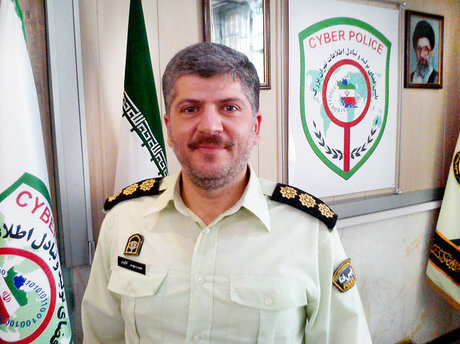 سرهنگ کاکوان رییس پلیس فتای تهران بزرگ