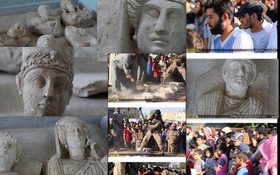 داعش مجسمه‌های واقعی را تخریب می‌کند؟