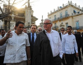 اشتاینمایر در کوبا بهبود روابط را دنبال می‌کند