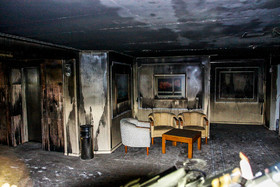 آتش سوزی در هتل هرمز بندرعباس