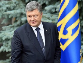 پوروشنکو از تعهد پوتین برای لغو انتخابات در شرق اوکراین خبر داد