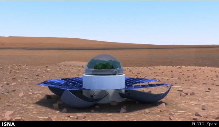 ناسا بدنبال احداث باغ فضایی در مریخ تا 2021 1