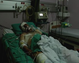 آخرین وضعیت خبرنگارِ زخمی ایران در لاذقیه + عکس