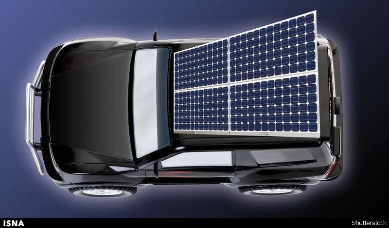 شارژ خودروی برقی حین حرکت با سلول خورشیدی