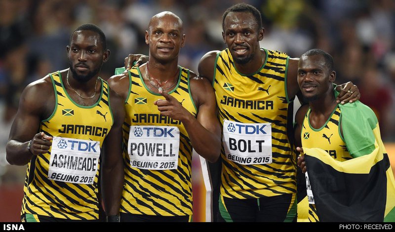 طلای امدادی جامائیکا با درخشش بولت؛ آمریکا با گاتلین حذف شد