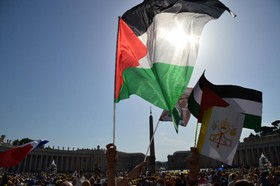تظاهرات حامیان فلسطین در بیروت