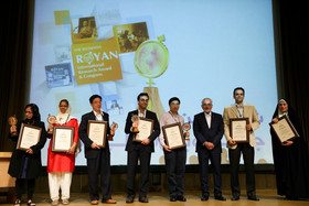 برگزیدگان جشنواره بین‌المللی تحقیقات رویان تقدیر شدند
